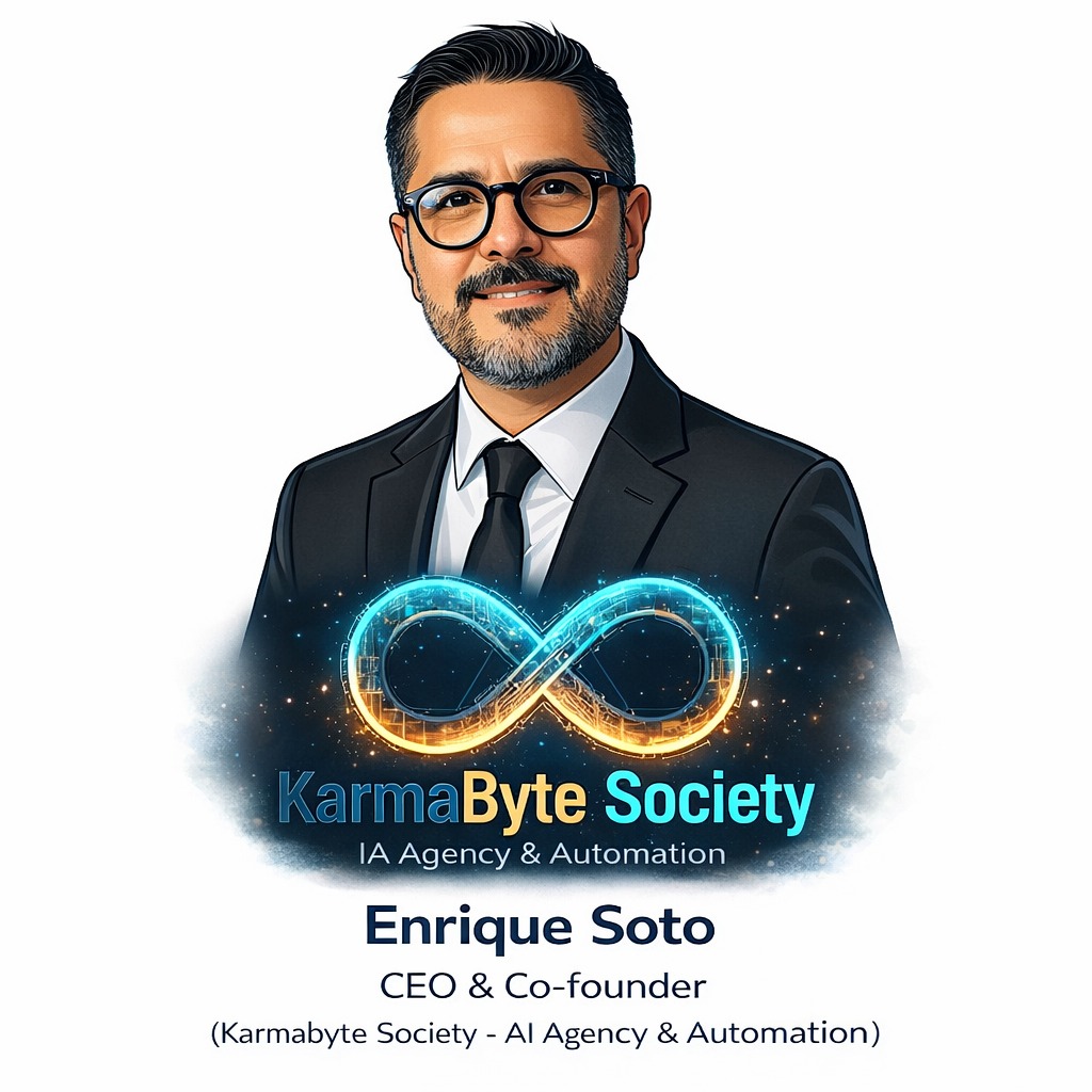 Enrique Soto — CEO KarmaByte Society